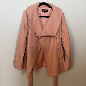 Pink Pea Coat - Large